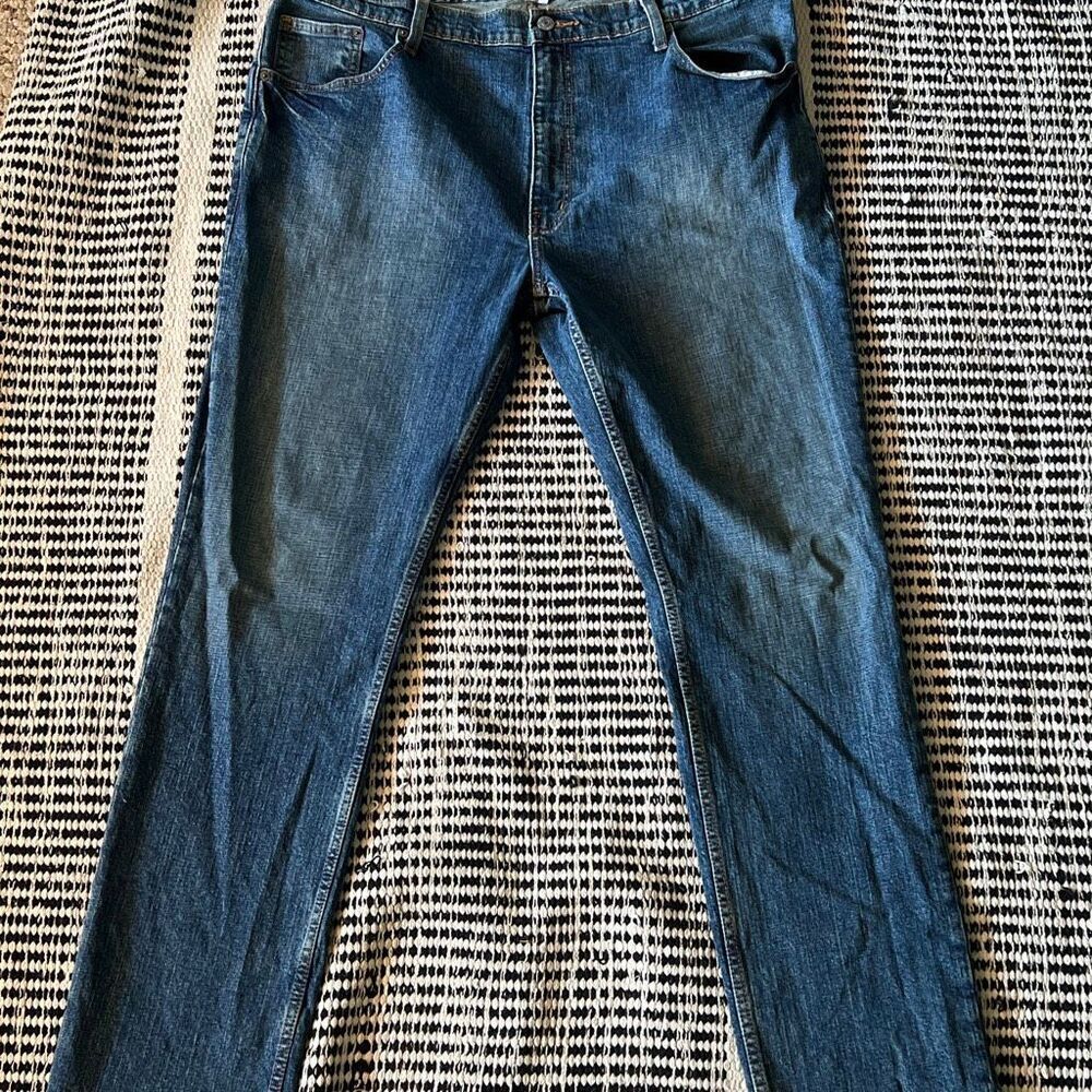 Arizona Size 38x32 slim Straight Flex Jeans mens